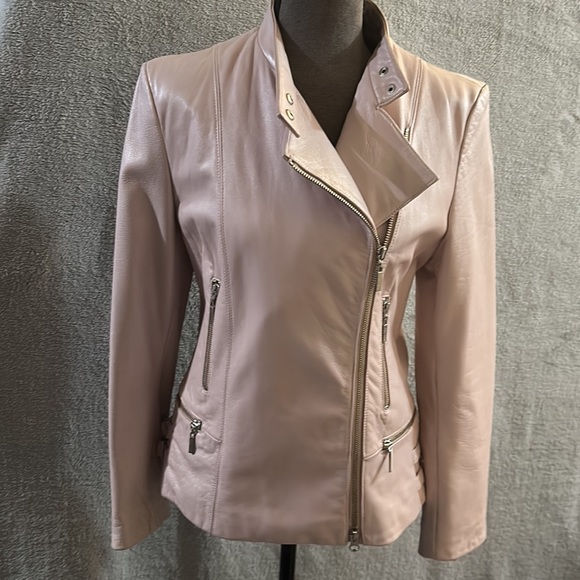 Women’s Wilsons Leather Pelle Studio 100% Genuine Leather Jacket - Picture 2 of 13